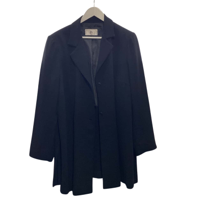  Womens  Size 18 Suit Jacket Black  