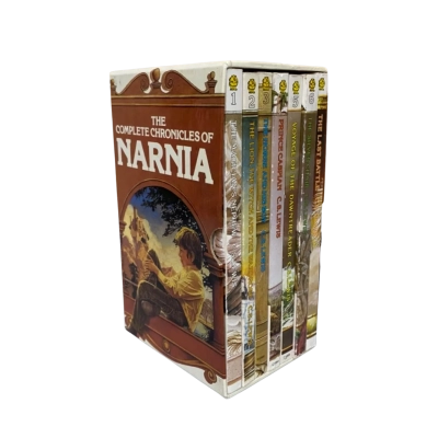 Vintage the complete chronicles of narnia 7 book set