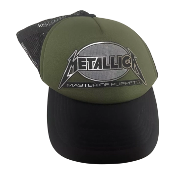  Mens Cap Black  / Green 