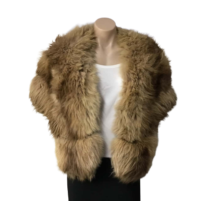 Vintage A Cornelius Original Womens Tan Brown Fur Stole