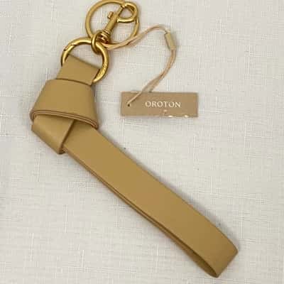 OROTON Womens  Beige Keyring