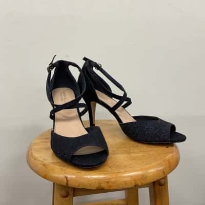 Carvella By Kurt Geiger “Koko” Heels Navy Blue Size 41
