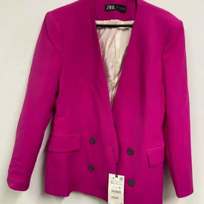 Zara Womens  Size XL Pink Jacket