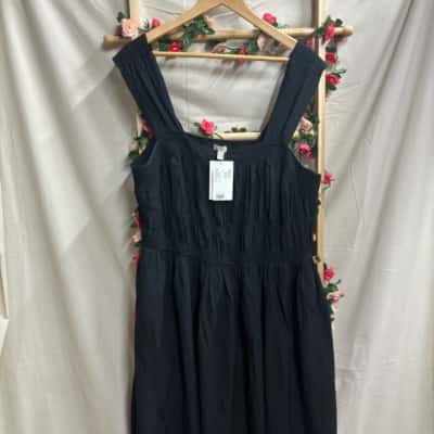 Womens H&M Casual Black Dress Size XL RRP $69.99