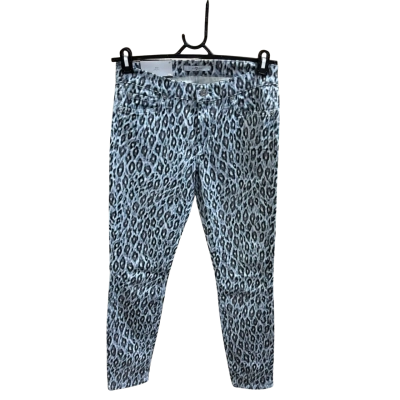 For All Mankind Womens leopard print skinny jeans Size 27 