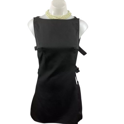 Pepper Mayo Cherish You Buckle Mini Dress - Black Size 6AU