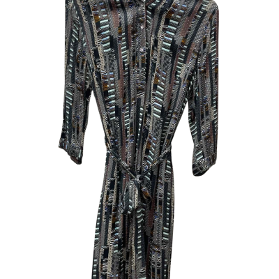 Megan Park Womens  Size 1 Shirt Dress Multicoloured 