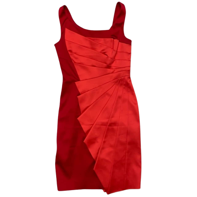 Karen Millen, Size 12, Dark Red Party Dress 