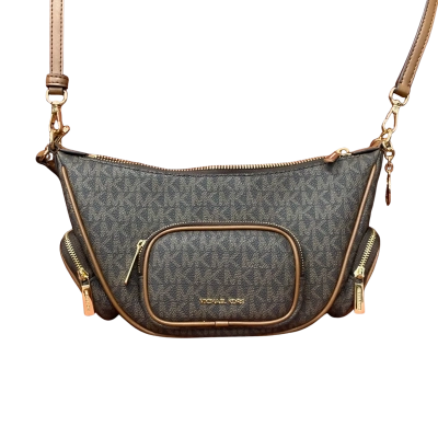 Michael Kors Womens Cross Body Bag Brown 30cm