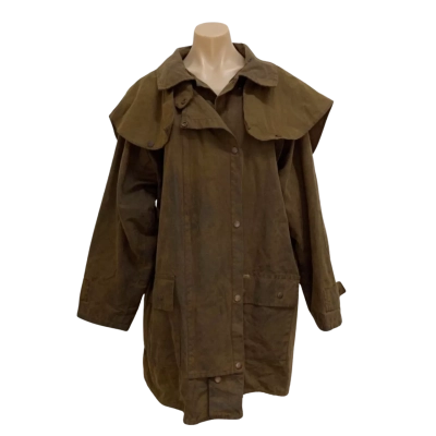Vintage Morrisons Australia oilskin jacket.  Size L 