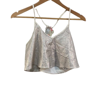 BNWT Paint It Red Womens  Size XS Sleeveless Top Off White 