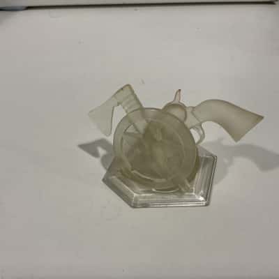 Disney Infinity crystal clear set piece 