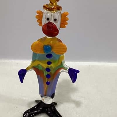 Murano Glass Clown figurine