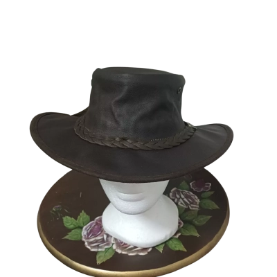 Barmah Mens Hat Brown - Size Small