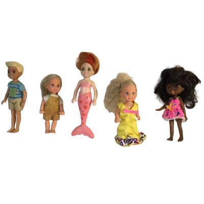 Assorted Dolls as pictured