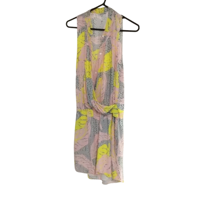 Country Road Womens  Size 6 Sleeveless Dress  Black  / Pattern / Pink  / White / Yellow 