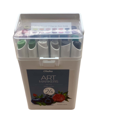 Hulu Art Markers 24 pack
