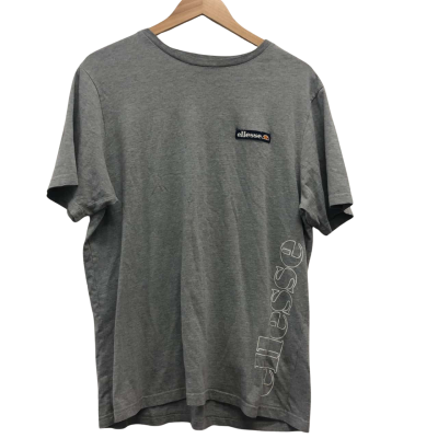 Ellesse Mens  Size XL Short Sleeve T-shirt Grey 