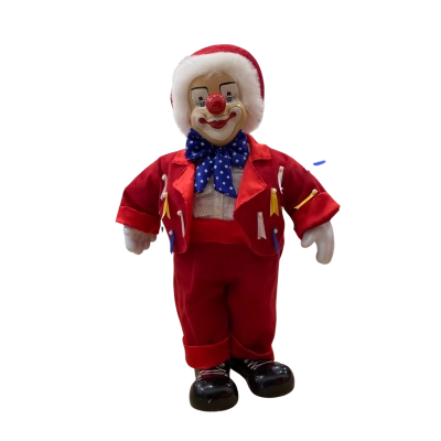 Vintage Leonardo Collectors Porcelain Clown Doll
