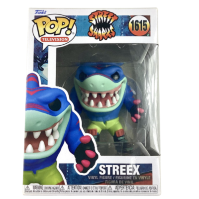 Funko Pop! Television Street Sharks Streex Vinyl Figure #1615
