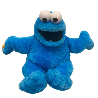 Kids Sesame Street Talking Cookie Monster Hand puppet 
