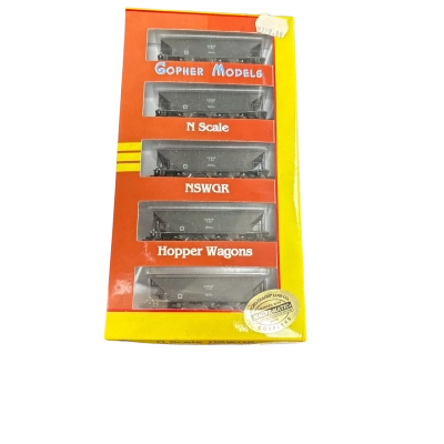 Gopher Models N Scale NSWGR Hopper Wagons
