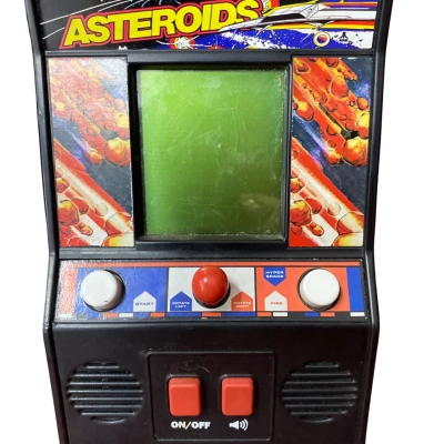 Atari. Vintage style 15cm Asteroids mini arcade game