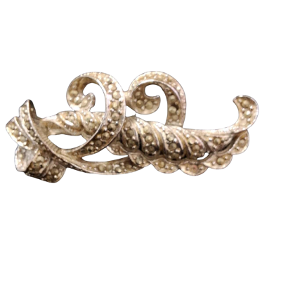  Womens Marcasite Brooch 