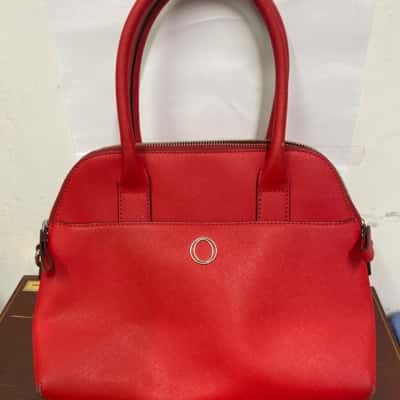 Oroton Womens Tote Bag Red 