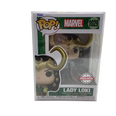 Special Edition Funko Pop “LADY LOKI” #1029 In Protective Box (BRICA 3)