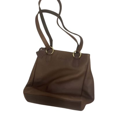 Unisex Colorado Brown Shoulder Leather Bag