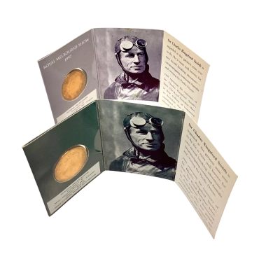 AUSTRALIA KINGSFORD SMITH CENTENARY 1997 $1 C & M MINTMARK UNCIRCULATED COIN