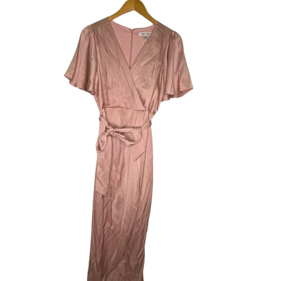 Forever New Womens  Size 10 Midi Dress Pink  