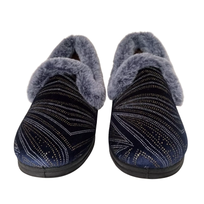  Womens BATA comfort Navy slippers size 8 new
