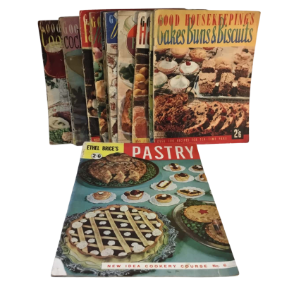 Vintage Good Housekeeping Magazines as pictured