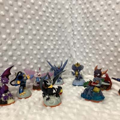 Skylander Figures - Spyro’s Adventure series and others: 9 total