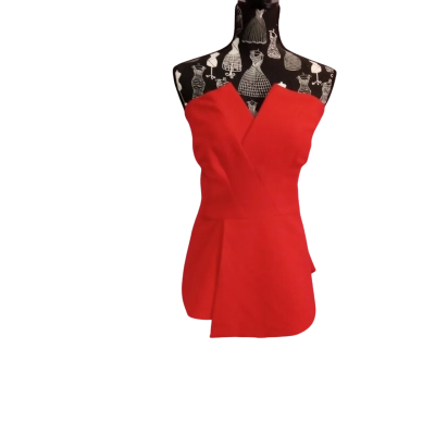 City Chic Womens  Size M Sleeveless/Corset Top Red BN