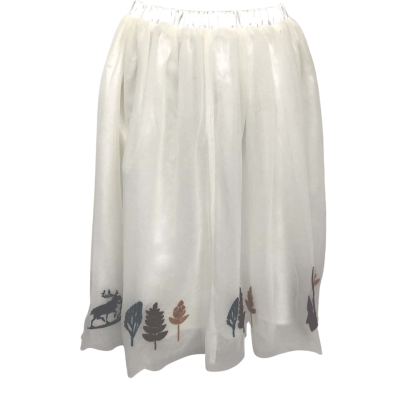 Disney 'Frozen II' Girls Size L Skirts White 
