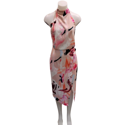 Cooper St Womens  Size 8 Sleeveless Dress  Multicoloured / Pattern / Pink  