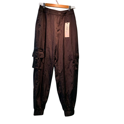 Nana Judy Womens  Size M Cargo Pants Black  