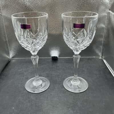 2 Marquis by Waterford Goblets