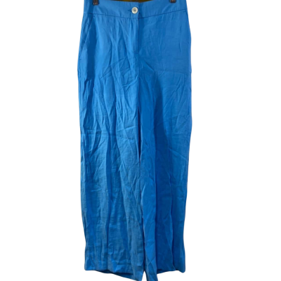 Zara Womens  Size XS Straight Leg Pants Blue 