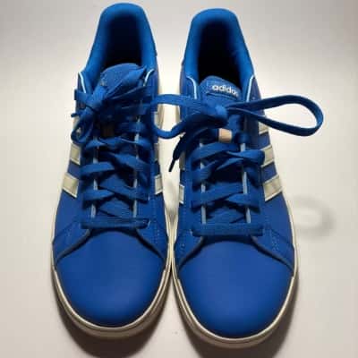  Adidas Grand Court 2.0  Blue Casual Shoes Size US 7 Uk 6 1/2