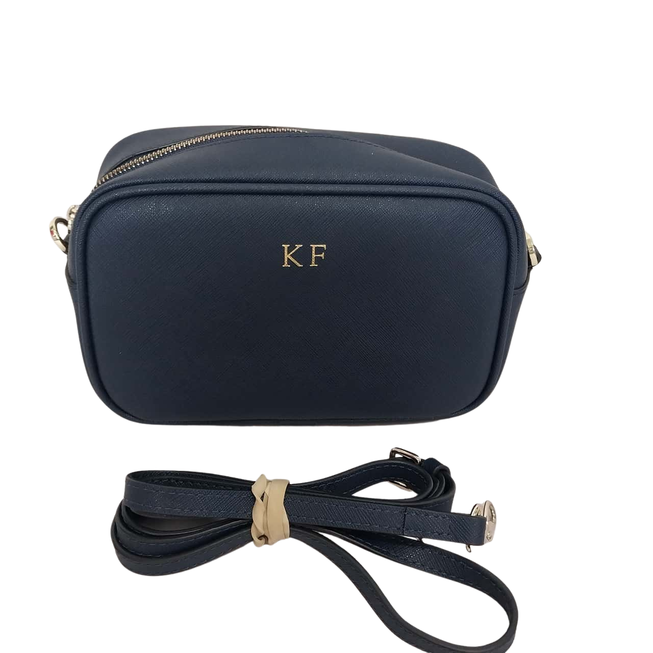 The Daily Edited ladies Cross Body Bag, Navy Blue (s)