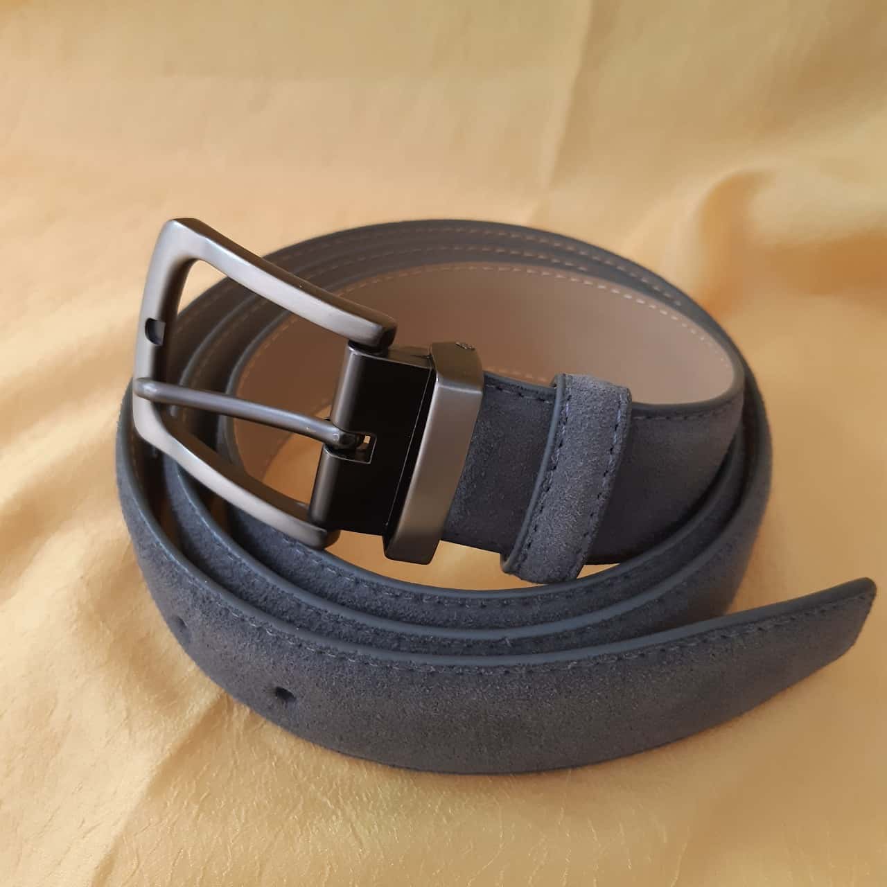 Aquila Mens Belt Size 38 Grey