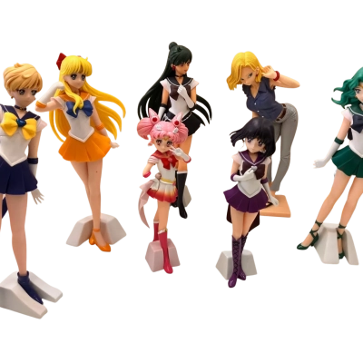 Sailor Moon figurine set 7pce