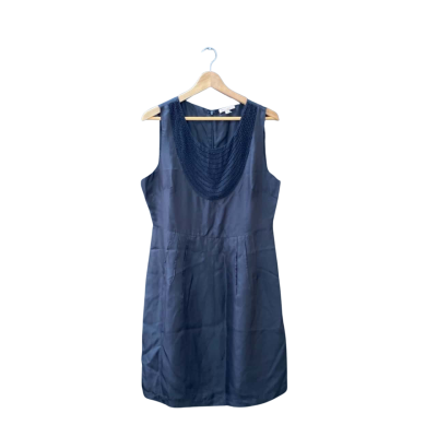 Fleur Wood Size 4 Casual Dress Black  