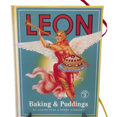 Leon cookbooks x 2 baking and puddings naturally fast food