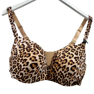 BNWT City Chic Leopard Skin Print Bodycon Bra Size 20 E 