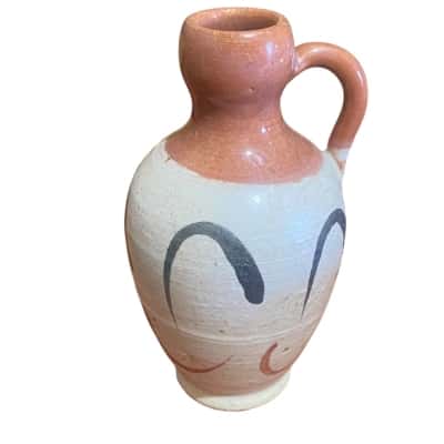 Vintage small terracotta jug